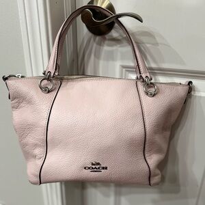 Coach light pink purse
